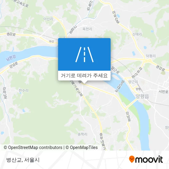 병산교 지도