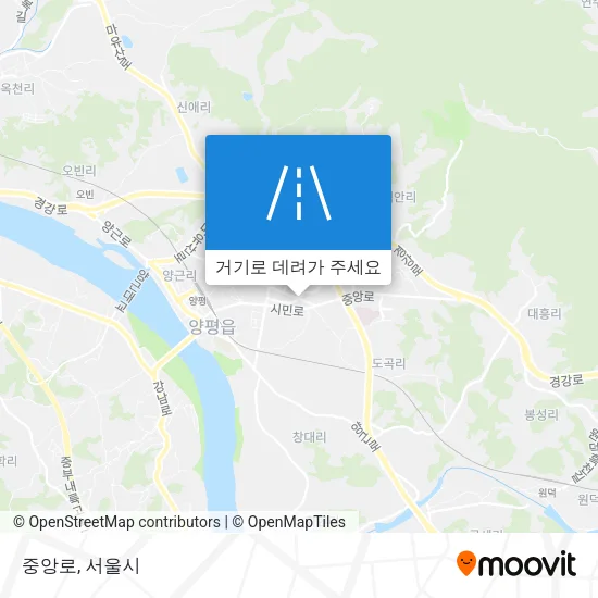 중앙로 지도