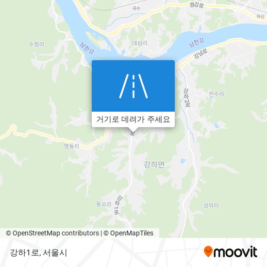 강하1로 지도