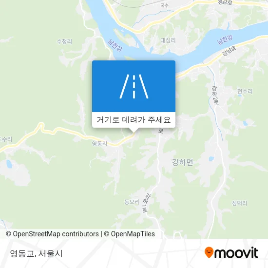 영동교 지도