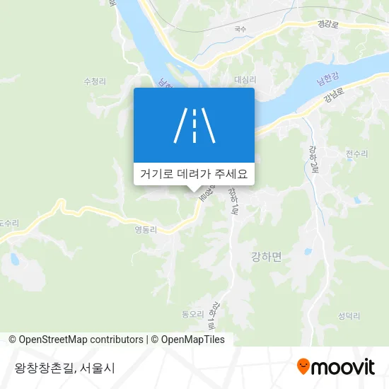 왕창창촌길 지도