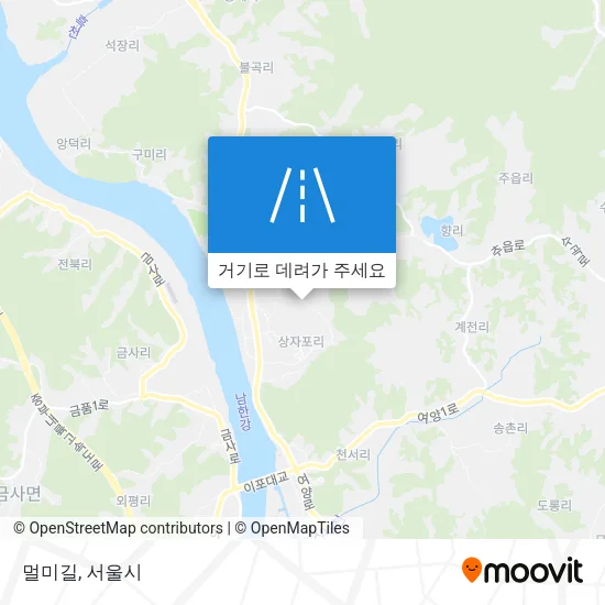 멀미길 지도