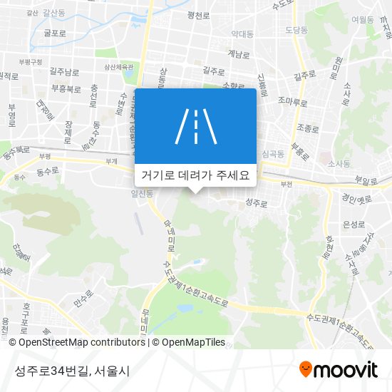 성주로34번길 지도