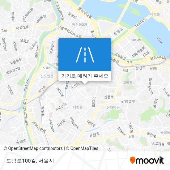 도림로100길 지도