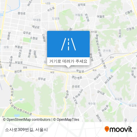 소사로309번길 지도