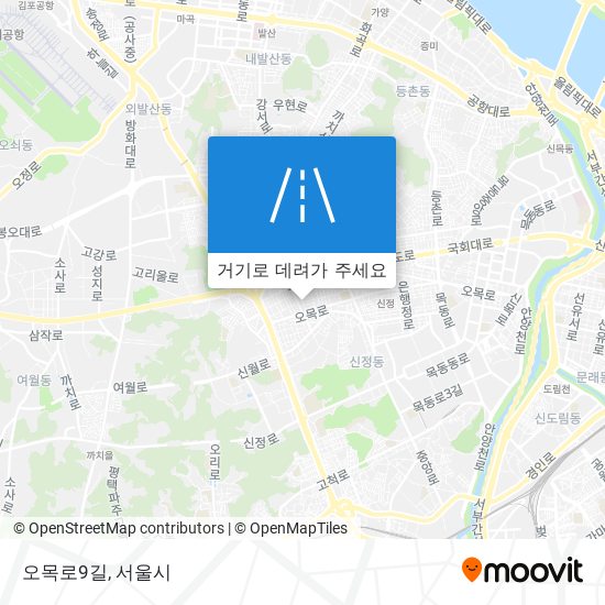 오목로9길 지도