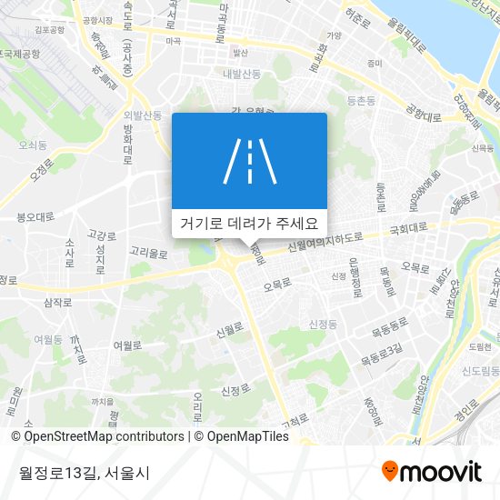 월정로13길 지도