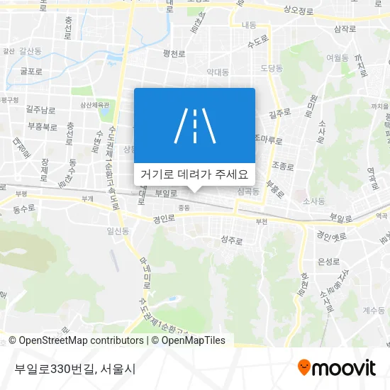 부일로330번길 지도
