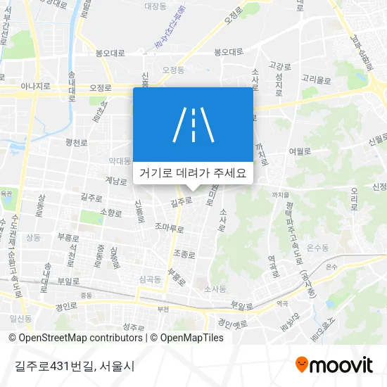 길주로431번길 지도