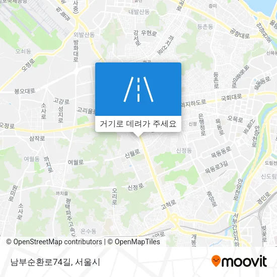 남부순환로74길 지도