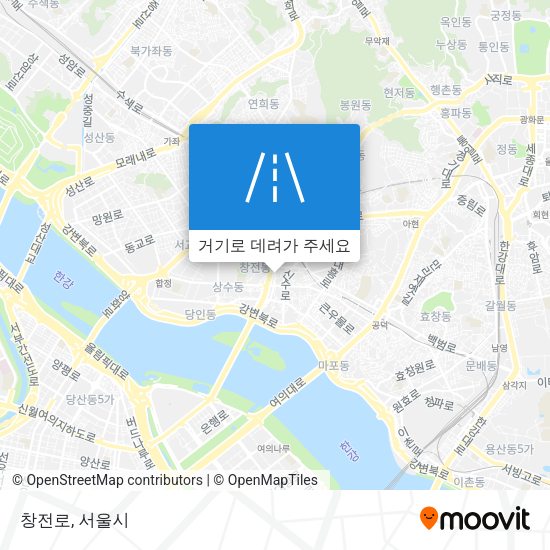 창전로 지도