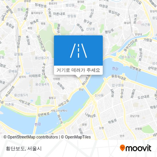 횡단보도 지도