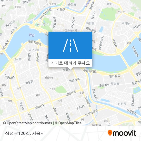 삼성로120길 지도