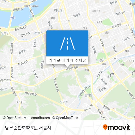 남부순환로335길 지도