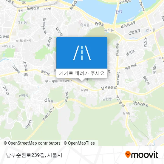 남부순환로239길 지도