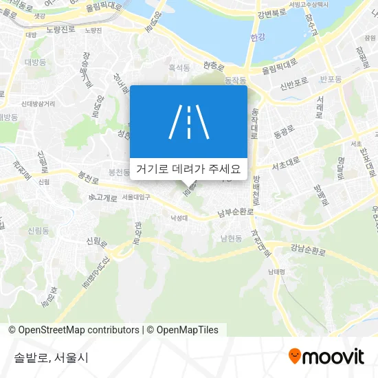 솔밭로 지도