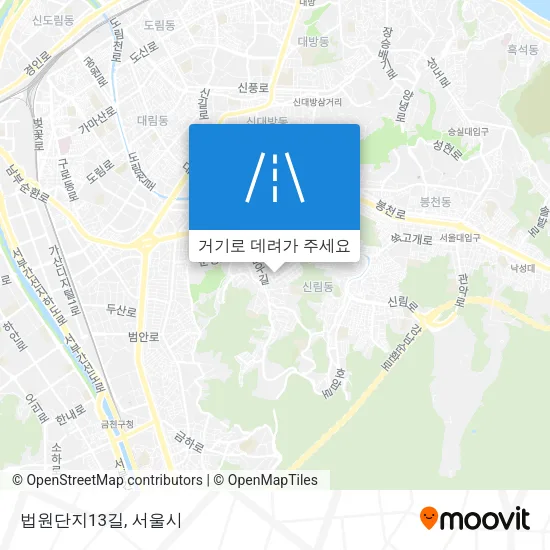 법원단지13길 지도