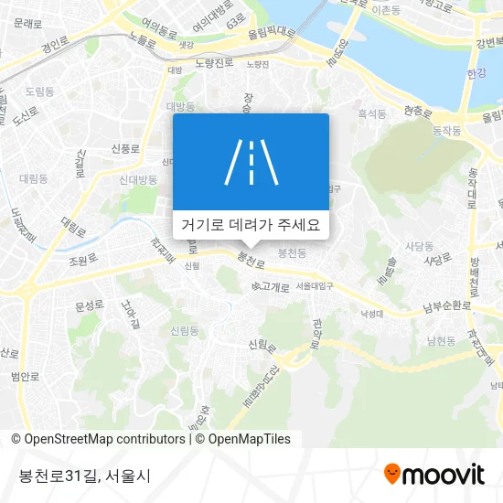 봉천로31길 지도