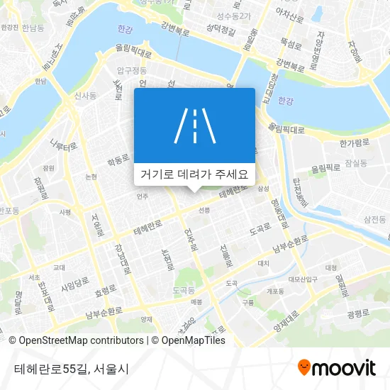 테헤란로55길 지도