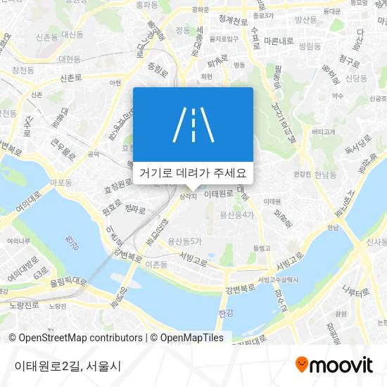 이태원로2길 지도
