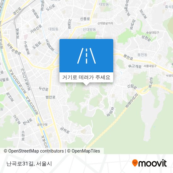 난곡로31길 지도