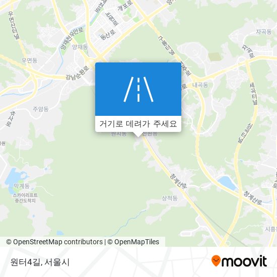 원터4길 지도