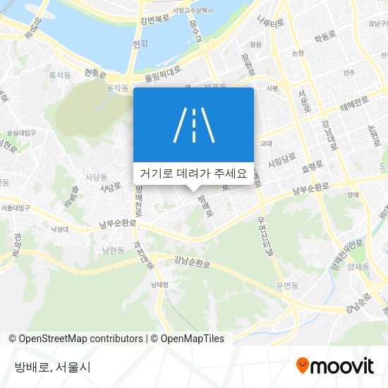 방배로 지도
