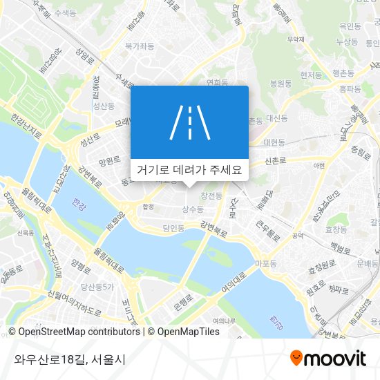 와우산로18길 지도