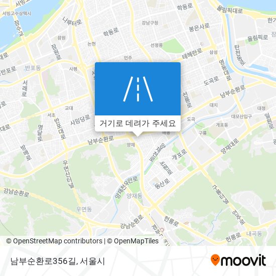 남부순환로356길 지도