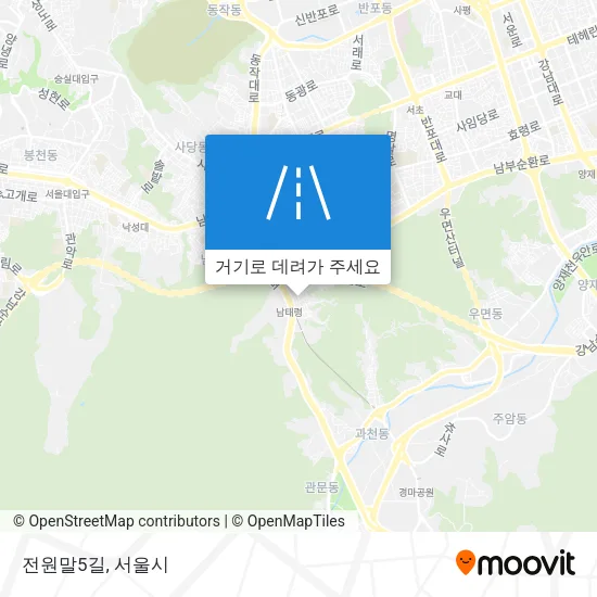 전원말5길 지도