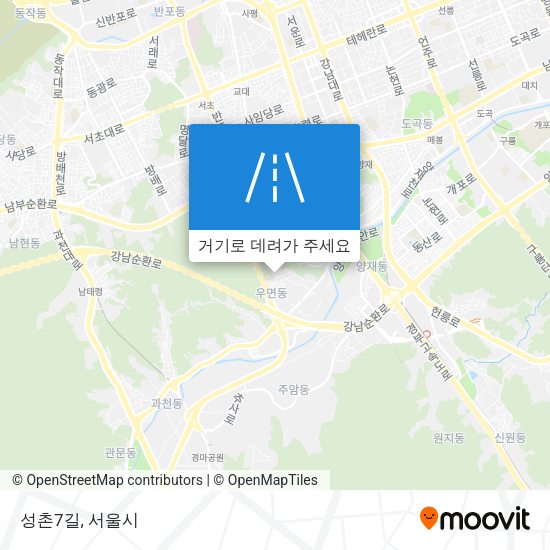 성촌7길 지도