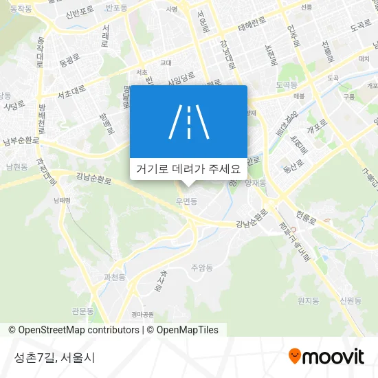 성촌7길 지도