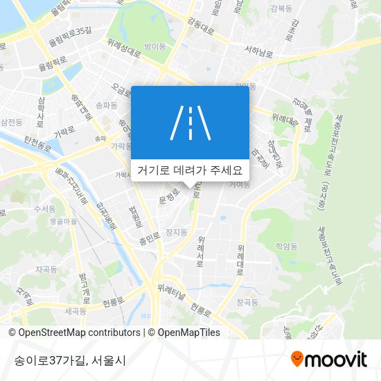 송이로37가길 지도