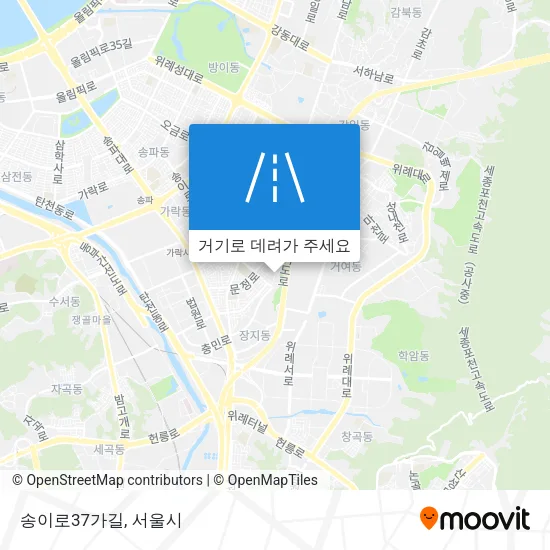 송이로37가길 지도