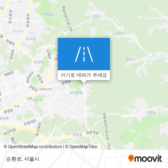 순환로 지도