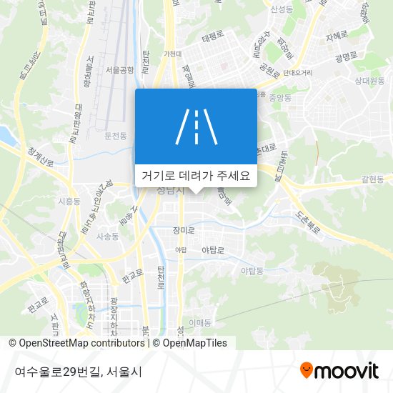 여수울로29번길 지도