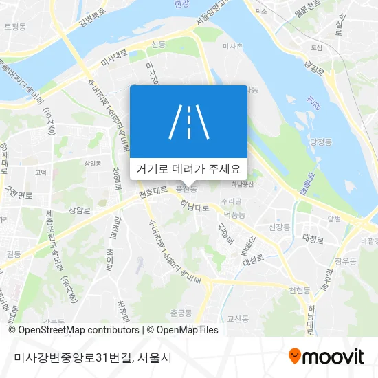 미사강변중앙로31번길 지도