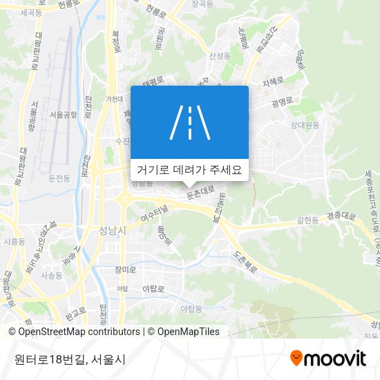 원터로18번길 지도