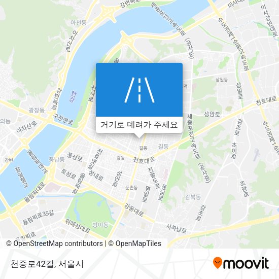 천중로42길 지도
