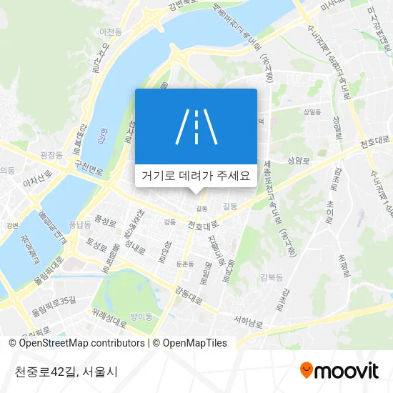 천중로42길 지도