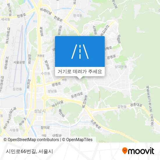 시민로66번길 지도