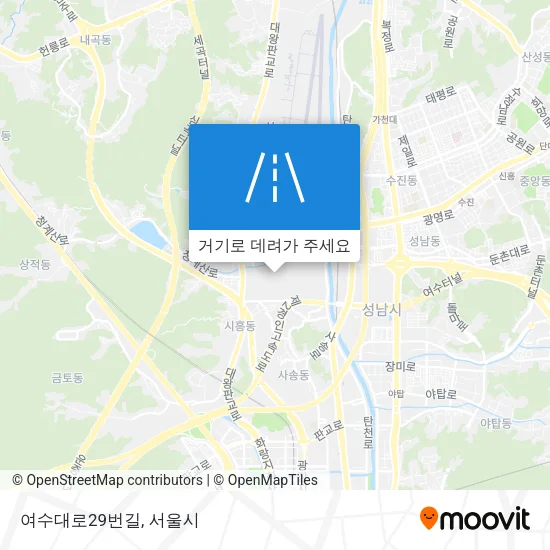 여수대로29번길 지도