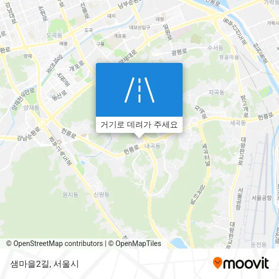 샘마을2길 지도
