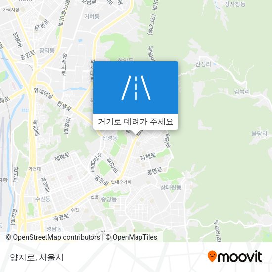 양지로 지도
