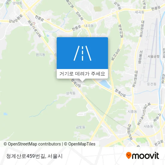 청계산로459번길 지도