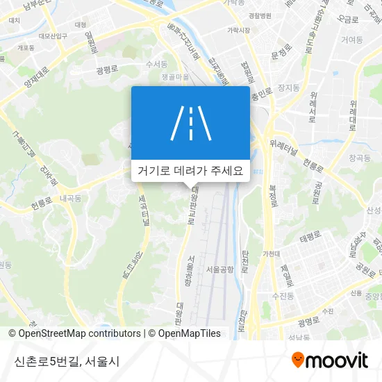 신촌로5번길 지도