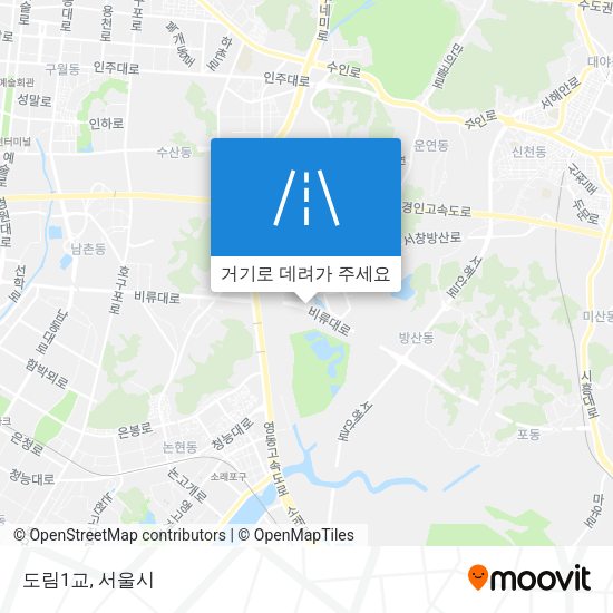도림1교 지도
