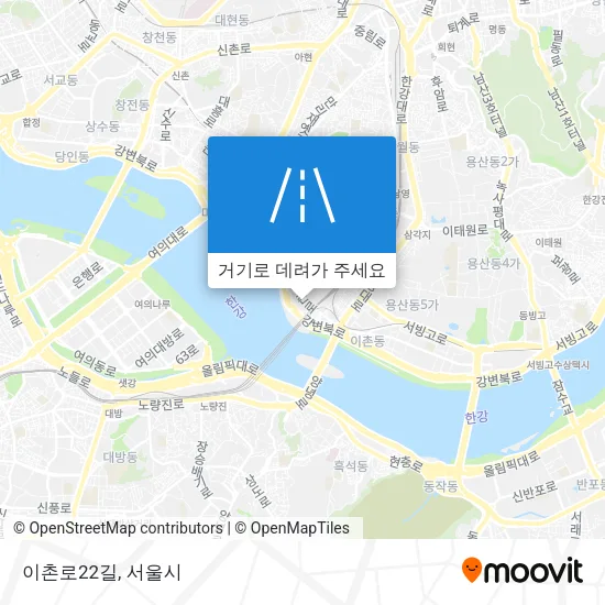 이촌로22길 지도