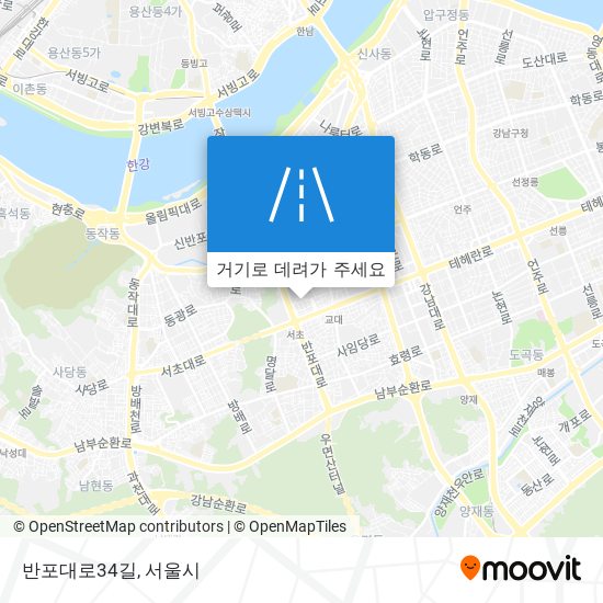 반포대로34길 지도