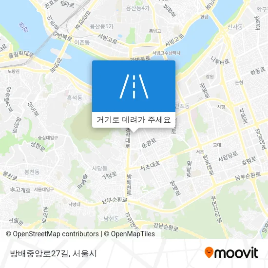 방배중앙로27길 지도